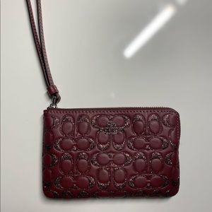Burgundy Coach Wallet